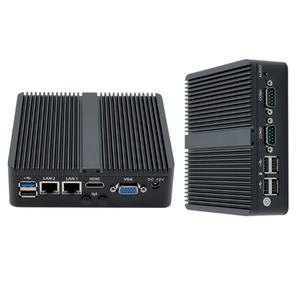 Fabbrica più economico Fanless Mini PC 2 * LAN 2 * COM Intel N2840 processore HD/VGA 6 * USB M-sata Industrial Computer Desktop Thin Client - Product Image 5