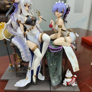 Figuras de Anime de Emilia de 23 cm, Re:Zero - Empezar de Cero en un Mundo Diferente, Figuras de Acción de Emilia y Rem, Modelo de PVC, Juguetes, Muñecas, Regalos - Product Image 5