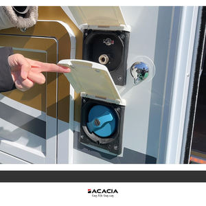 Cerraduras <span class=keywords><strong>ARANA</strong></span> IP44 Impermeables Blancas/Negras de ABS de Funcionamiento Suave para Sistemas de Gravedad de Autocaravanas y Sistemas Eléctricos de Agua Dulce - Product Image 6