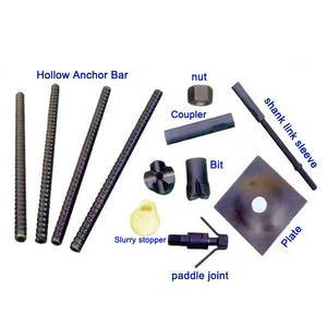 Perno de anclaje autoperforante de acero R32N de alta calidad, barra de anclaje de hormigón para ingeniería de construcción para taladro de perno de anclaje - Product Image 1