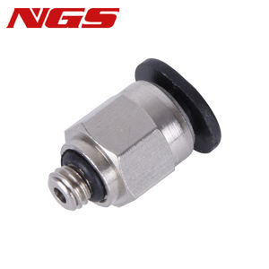 Raccordi Pneumatici NGS in Ottone PC4-M5 PL3-M3 M6 con Filettatura, Mini Giunto Rapido in Metallo per Tubo dell'Aria, Gomito Dritto 3/5/6mm Micro Quick - Product Image 4