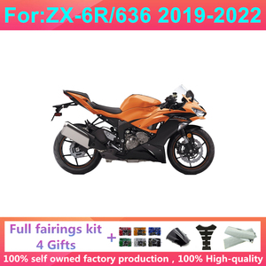 Nouveau kit de carénage de moto en plastique ABS compatible avec <span class=keywords><strong>KAWASAKI</strong></span> <span class=keywords><strong>Ninja</strong></span> ZX6R 636 ZX-6R 2019 <span class=keywords><strong>2020</strong></span> 2021 2022 Carénages complets - Product Image 5