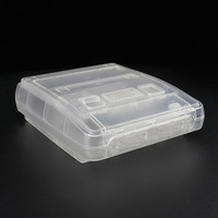 Coque de remplacement transparente pour cartouche SNES nord-américaine, console Super Famicom avec Super pour NES