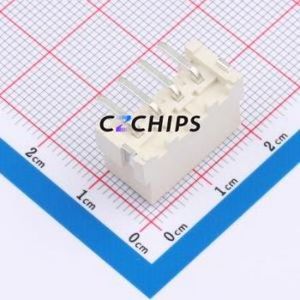 ZX-VH3.96-4PLT Wire-to-Board Pin Header SMD,P=3.96mm Connector 1x4P 3.96mm Vertical Mount VH - Product Image 2