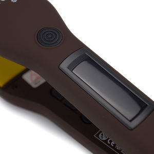 Plancha de pelo de placa de titanio, soporte para tratamiento de queratina, plancha plana recta - Product Image 4