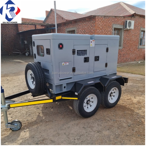 Дизельный генератор на прицепе 50 кВА, 80 кВА, 100 кВА, 150 кВА, 200 кВА, 250 кВА, трехфазный, дизельный, для выработки электроэнергии - Product Image 3