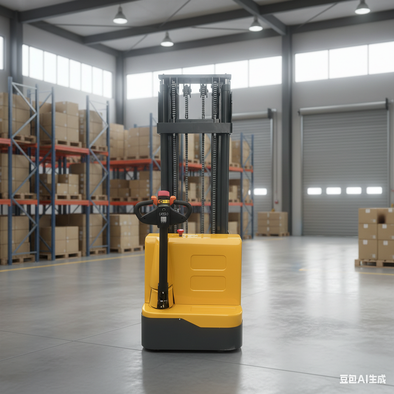 Manual Stacker Hand Lifter Forklift Truck