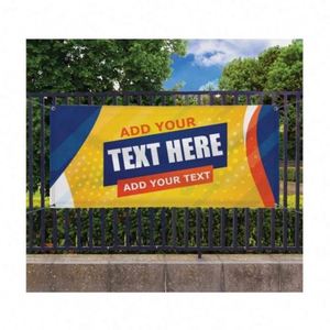 Letreros de Malla Flexible Impresos a Todo Color, Impresión Digital, Publicidad Exterior Personalizada, Pancarta de Vinilo PVC - Product Image 1