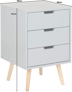 Table de <span class=keywords><strong>chevet</strong></span> rotative grise antique chinoise, table de <span class=keywords><strong>chevet</strong></span> mobile, table de <span class=keywords><strong>chevet</strong></span> <span class=keywords><strong>scandinave</strong></span> avec 3 tiroirs - Product Image 3
