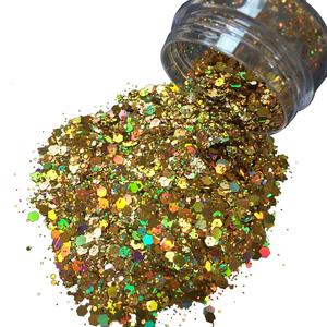 Glitter Colorido Chunky para Corpo, Rosto e Olhos, 8 Gramas, Popular em 2024, Bolsa de Glitters Cosméticos para Decoração de Natal e Festa à Fantasia - Product Image 2