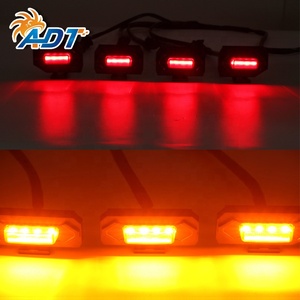 ไฟส่องสว่างสำหรับรถกระบะ โคมไฟสีเหลือง 4 ชิ้น 4 หลอด LED ไฟ LED ติดกระจังหน้า สำหรับ TOYOTA TACOMA ปี 2016~2019 - Product Image 5
