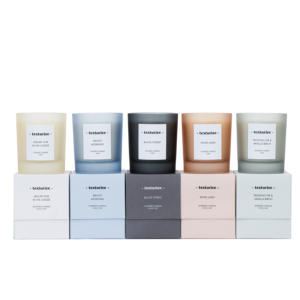 <span class=keywords><strong>Candela</strong></span> de fiesta de colores, vela de vidrio perfumada con cera de soja, vetro, regalo de Navidad - Product Image 5