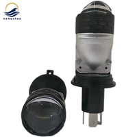 Nouveau projecteur LED H4 mini haute puissance 100W pour phare de voiture, 12V 6500K, ajustement universel, 12000 lumens