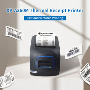 Xprinter XP-A260M Thermique POS <span class=keywords><strong>Imprimante</strong></span> 80mm Thermique Reçu <span class=keywords><strong>Imprimante</strong></span> Audio Alarme <span class=keywords><strong>Airprint</strong></span> Reçu <span class=keywords><strong>Imprimante</strong></span> - Product Image 2