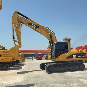 Excavadora CAT 320C Usada en Perfectas Condiciones de Funcionamiento, Maquinaria de Movimiento de Tierras Caterpillar 320C, Entrega Rápida, En Venta - Product Image 1