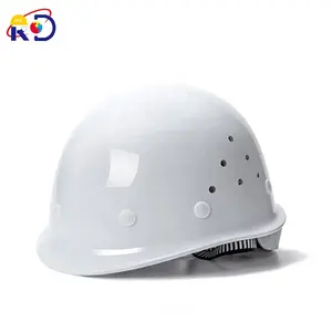 Thickened Breathable 8-point Support SMC Glass Fiber Reinforced Plastic Safety Helmet Hard Hat Construction
