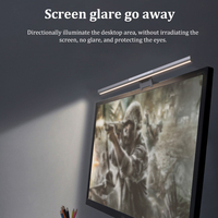 Barra de Luz para Monitor, Barra de Luz LED para Pantalla de Ordenador, Lámpara de Lectura Electrónica, 3 Modos de Color, Barra de Luz con Regulador de Intensidad, Lámpara de Ordenador