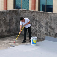 Revêtement acrylique antidérapant imperméable avec performance de sécurité, revêtement de sol pour balcon à usage domestique