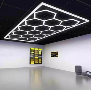 Luminaires LED en nid d'abeille personnalisables pour garage, éclairage hexagonal pour garage de stationnement, vente en gros - Product Image 4