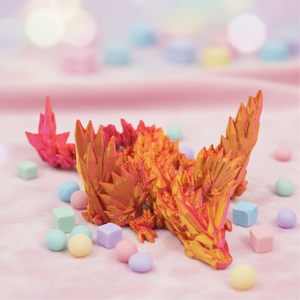 Dragón de Cristal Impreso en 3D, Articulado y Móvil, Decoración Temática de Animales para Maternidad, Cine y TV, Éxito de Ventas entre Celebridades de Internet - Product Image 5