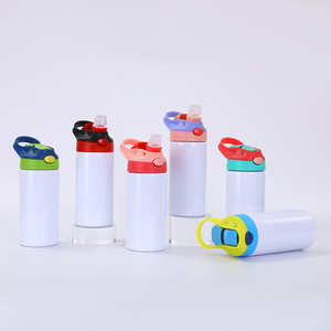 Gourde Sportive Enfant en Acier Inoxydable de 12oz avec Poignée, <span class=keywords><strong>Tasse</strong></span> Isotherme à Sublimation par Chaleur, Modèle Little Handsome, pour le Commerce Transfrontalier - Product Image 3