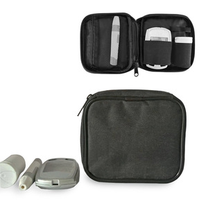 Sac pour lecteur de glycémie en tissu Oxford 13x11x3.3, étui de rangement médical portable - Product Image 4