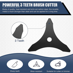 DZ 3T acciaio spazzola lama Cordless <span class=keywords><strong>decespugliatore</strong></span> erba testa <span class=keywords><strong>per</strong></span> falciatrice motore benzina motore di taglio coltello - Product Image 4
