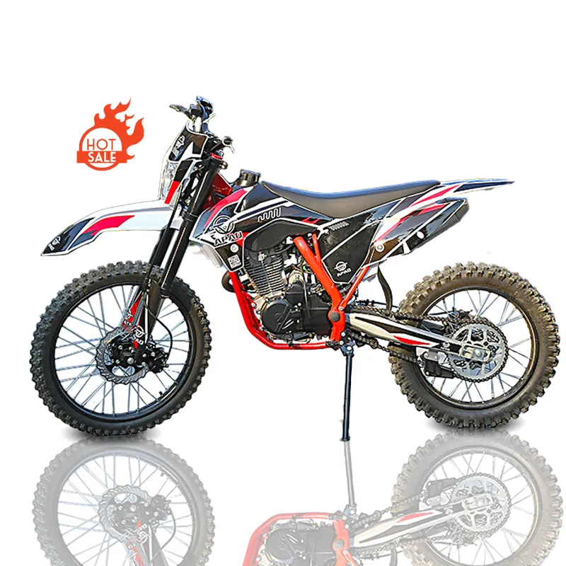 Professional Off Road Motorcycles 4 Stroke Automatic Motorcycle 200cc 250cc Dirt Bike