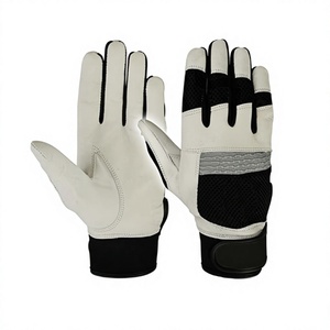 Guantes de Bateo de Béisbol Profesionales para Adultos, Acolchados, de Cuero, Antideslizantes, Impermeables, Talla XXL - Product Image 1
