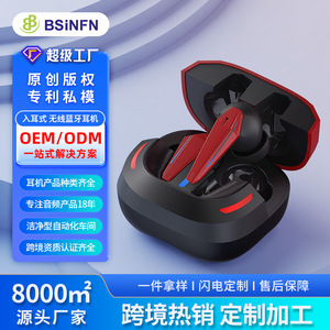 Tws Earphones <b>Bluetooth</b> 5.0 Active Noise Cancelling IpX4 Water Resistant Touch Control <b>With</b> Rgb <b>Light</b> Long Battery Life - Product Image 2