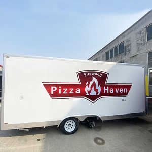 Custom Mini <strong>Square</strong> Food <strong>Trailer</strong> with Built-in Generator &amp; Air Conditioner | Mobile Concession Stand for Street Food - Product Image 6