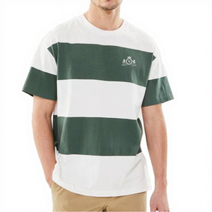 Camiseta de Manga Corta Holgada 100% Algodón para Hombre, Estilo Casual, Secado Rápido, Ecológica, Transpirable, Nueva Llegada - Product Image 3