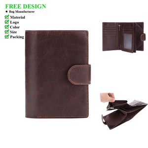 Nuova Borsa Portadocumenti in Vera Pelle per Uomo, Portafoglio Multifunzionale in Pelle Bovina di Prima Qualità con Chiusura a Cerniera, Grande Capacità - Product Image 1