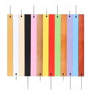 Cornice per Collage in legno nero MDF <span class=keywords><strong>con</strong></span> vetro temperato e bianco visualizza immagini in legno - Product Image 4