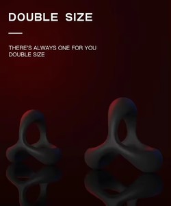 Anillo Vibrador de Silicona Suave para Pene, Juguetes Sexuales para Adultos, Anillos para Pene para Mejorar el Rendimiento Masculino, Marca STELLAR PATH - Product Image 6