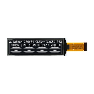 3.12" 256×64 โมดูลจอแสดงผล OLED ขาวดำ คอนโทรลเลอร์ SSD1362 อินเทอร์เฟซแบบขนาน SPI จอแสดงผล OLED - Product Image 1