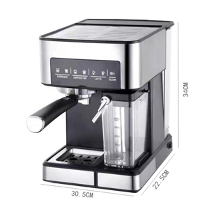 Thema 20bar hơi nước sữa bọt đa chức năng 2in1 cảm biến cảm ứng bán tự động espresso Máy pha cà phê Maker với hộp sữa - Product Image 4