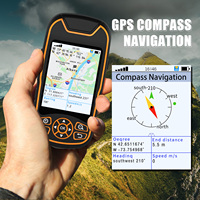 Navigateur GPS portable A8 avec enregistrement de points de repère et suivi de tracé pour la navigation en extérieur et le travail sur le terrain