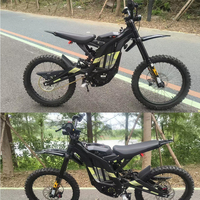 Moto électrique tout-terrain d'occasion en gros, en stock, 60V/72V 30Ah 4000W, moteur central, IP65, pour adulte