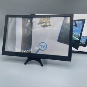 Amplificateur de téléphone portable modèle N8 avec écran incurvé de 12 pouces, support de bureau pour diffusion en direct vidéo ultra-claire 5D - Product Image 6