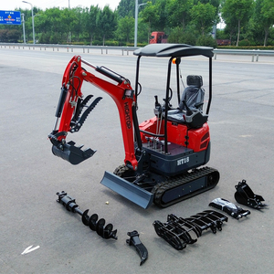 Самый популярный мини-экскаватор с 1, 2, 3 тонны, небольшой гидравлический экскаватор для фермы с двигателем и компонентами сердечника насоса - Product Image 2