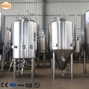 7 बीबीएल Fermenting उपकरण 7bbl बीयर किण्वक/fermentors/unitanks शंक्वाकार 7 बैरल बियर पक टैंक