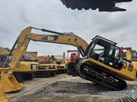 Excavatrices d'occasion CAT320D2L d'importation japonaise, 20 tonnes, en bon état, pour le terrassement, avec certification CE