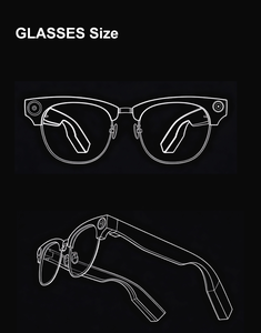 Occhiali Intelligenti da Esterno AG01 MAX |   Auricolari Intelligenti con Riconoscimento AI, Registrazione Video 4K, <span class=keywords><strong>Traduzione</strong></span> e <span class=keywords><strong>Software</strong></span> Integrato - Product Image 4