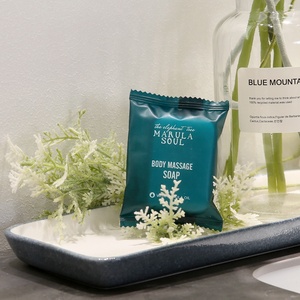 Personalizzato di lusso idratante quadrato 28g naturale Marula olio di frutta per il corpo sapone da massaggio per <span class=keywords><strong>Hotel</strong></span> e resort - Product Image 4