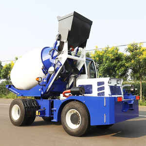 Misturador de Cimento e Concreto Móvel Portátil com Carregamento Automático, Caminhão Misturador de Cimento para Construção de Estradas - Product Image 5