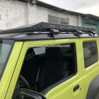 Porte-bagages de toit en aluminium sans éclairage pour Suzuki Jimny 3 portes JB64 JB74, accessoires 2018