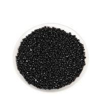 Mewarnai produk plastik warna hitam Masterbatch daur ulang Pp Pe granule
