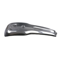 Accessoires de modification pour moto Harley-Davidson Low Rider S, couvercle central du réservoir de carburant en fibre de carbone 3K