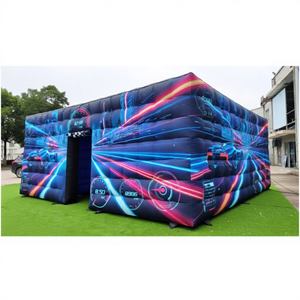 <span class=keywords><strong>Alquiler</strong></span> de fiestas Realidad virtual Playfield Inflable VR Arena Tienda inflable para experiencia VR - Product Image 1